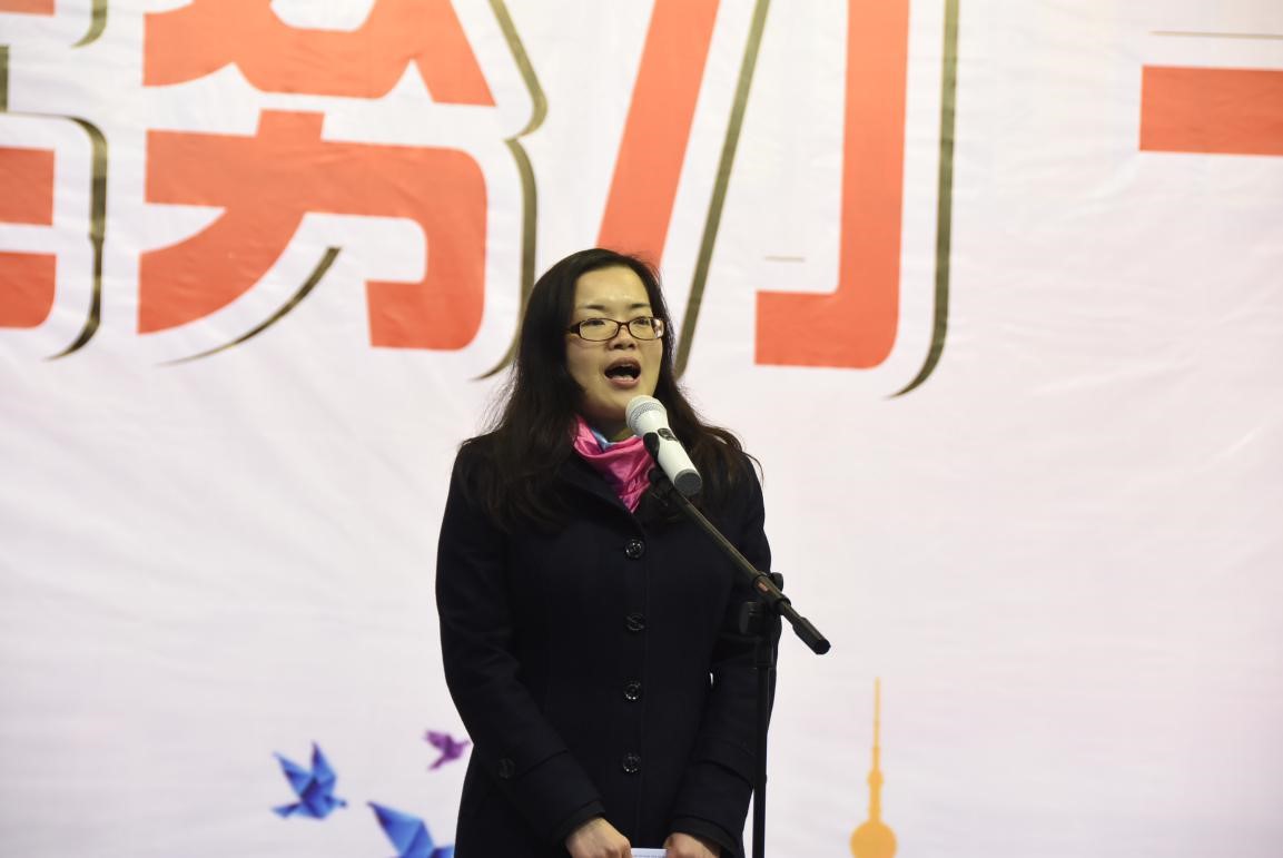 高中教师代表王瑄老师发言